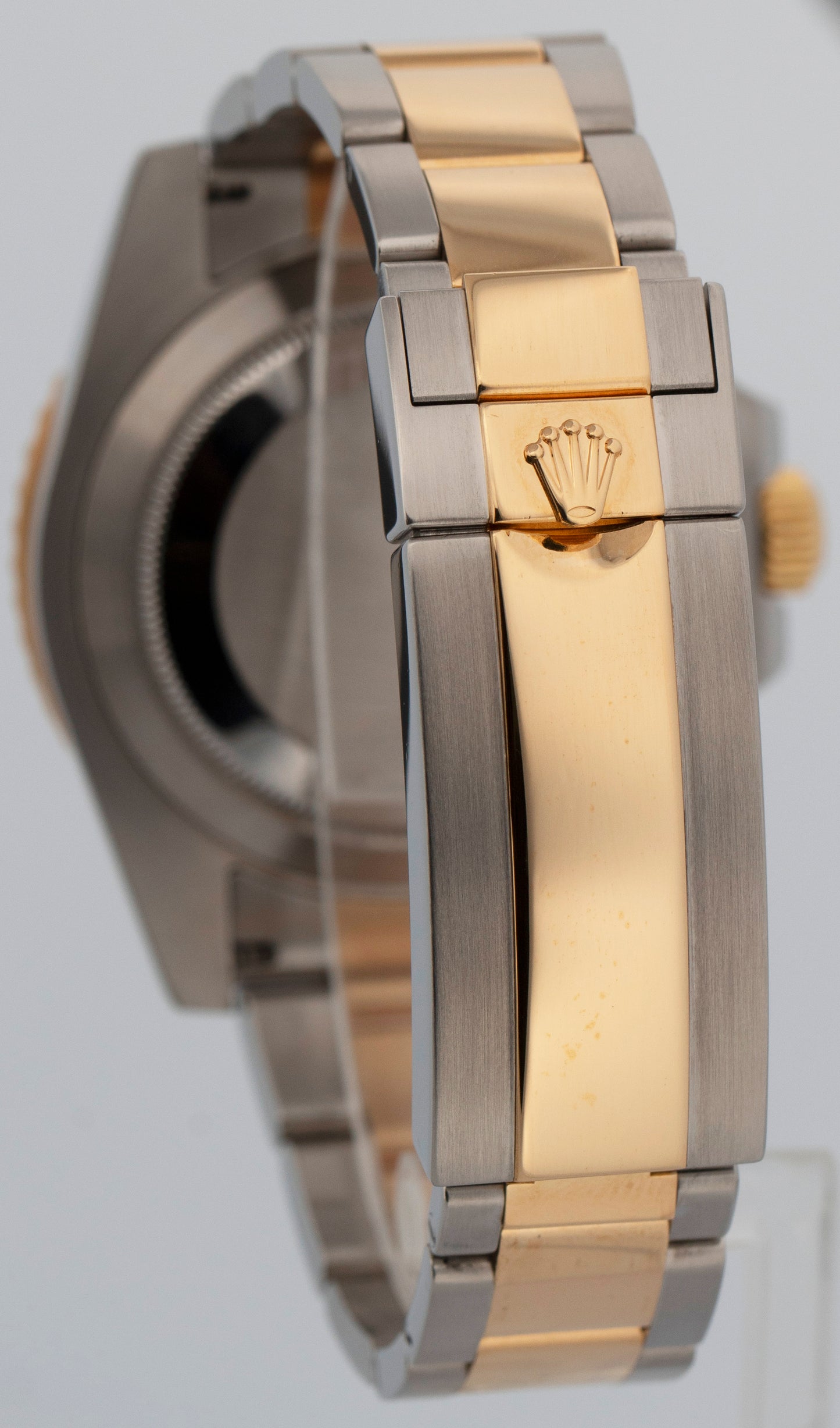 2010 PAPERS Rolex Submariner Date FLAT BLUE Two-Tone 40mm 116613 LB Watch BOX