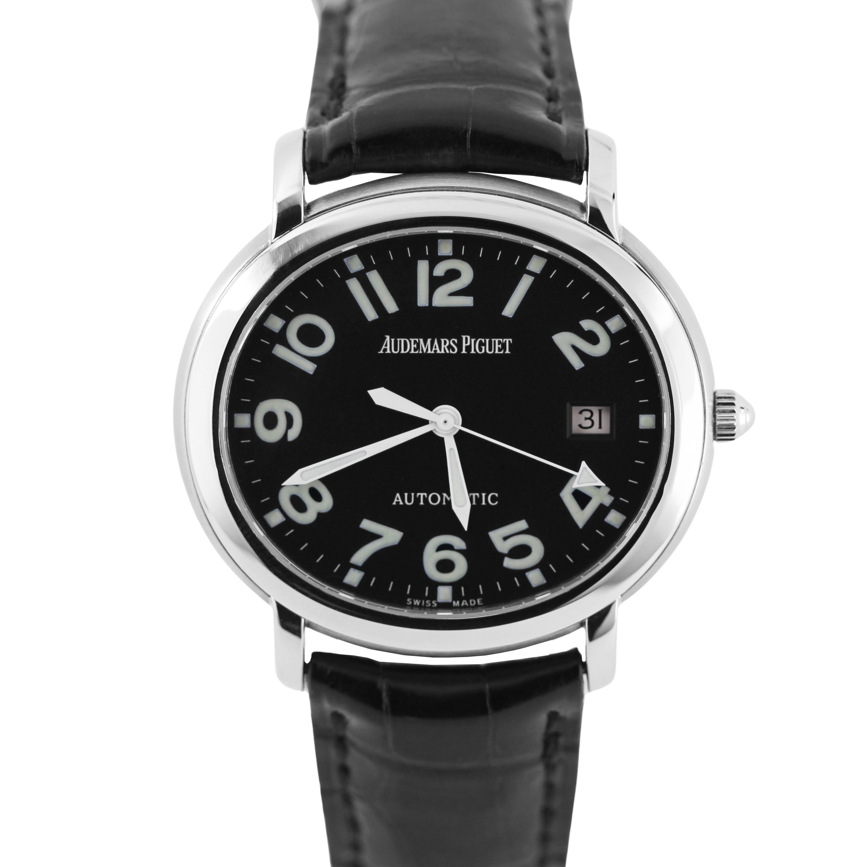 Audemars Piguet Millenary Steel Black 39mmX35mm 15016ST.OO.D080VS