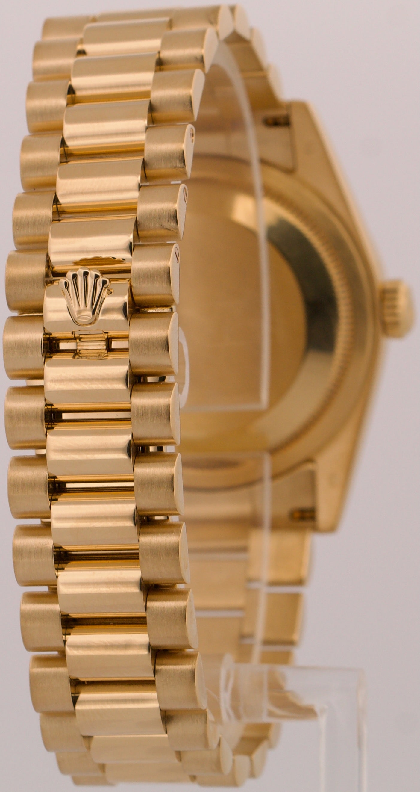 Rolex Day-Date President FACTORY CHAMPAGNE DIAMOND 18K Yellow Gold 36mm 118238
