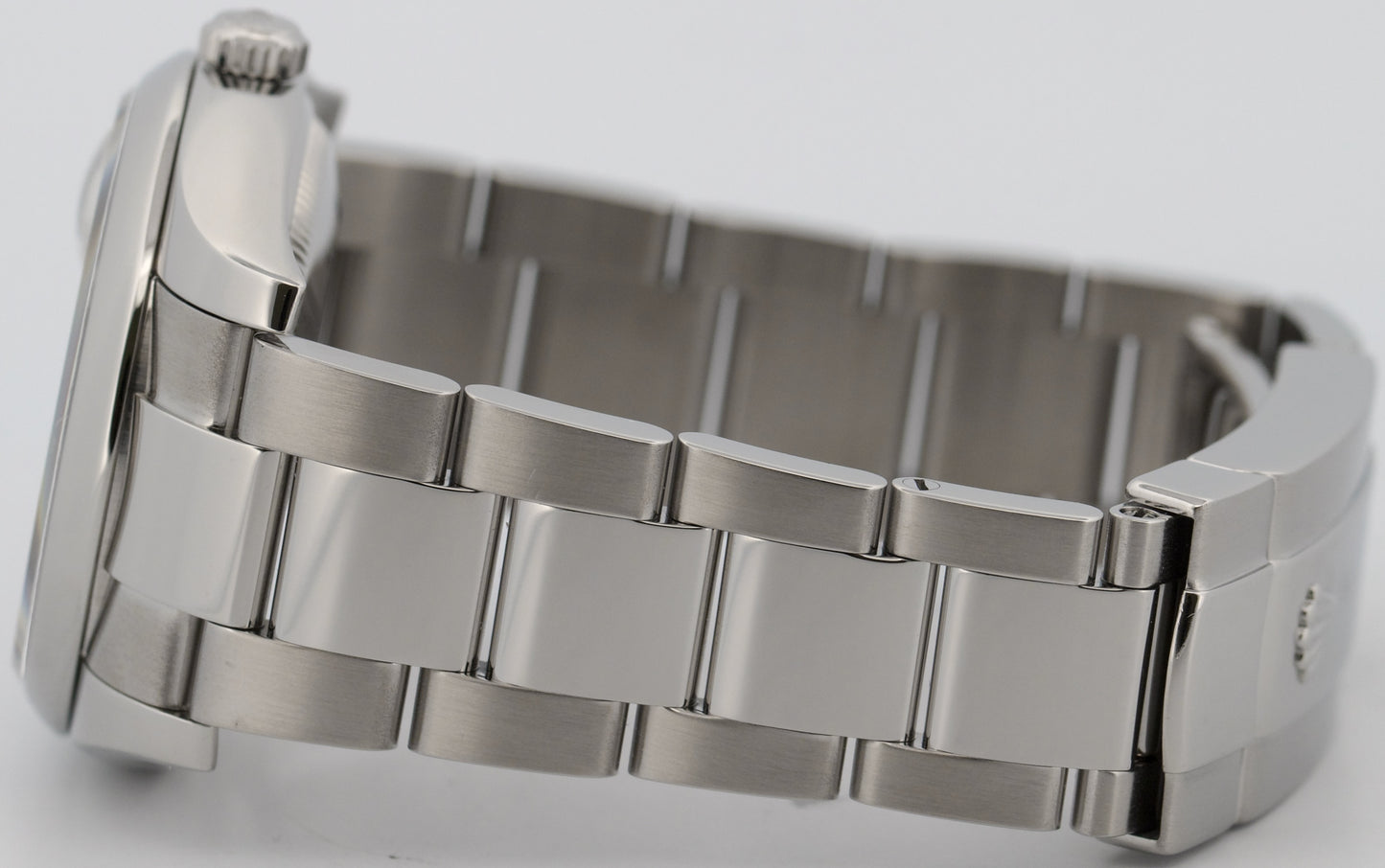 Rolex Oyster Perpetual Date 34mm SILVER Stainless Steel Oyster 115200 Watch