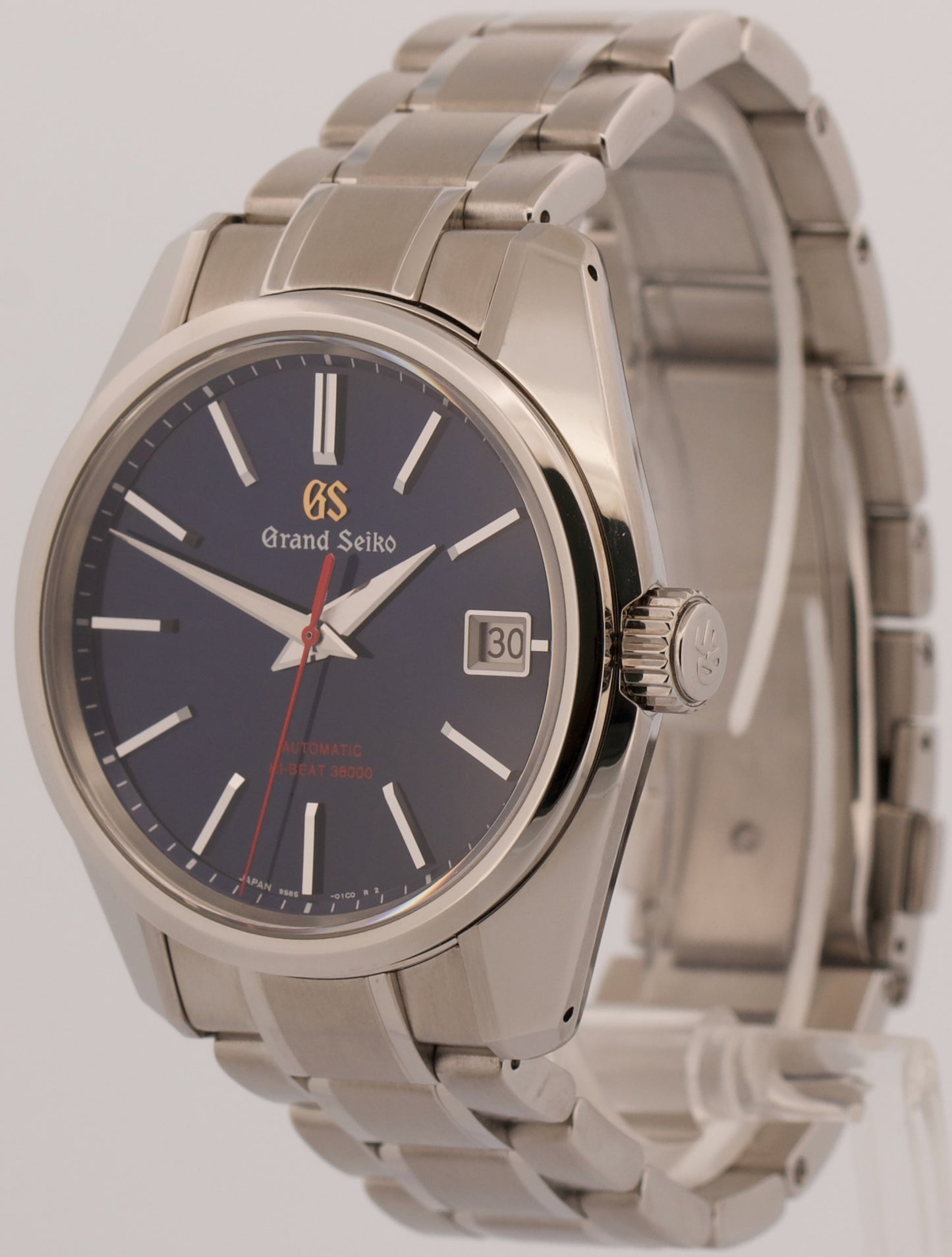 PAPERS Grand Seiko 60th Anniversary Heritage BLUE 40mm SBGH281G Watch BOX