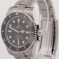 2017 PAPERS Rolex Submariner No-Date 40mm BLACK Ceramic Steel 114060 LN BOX