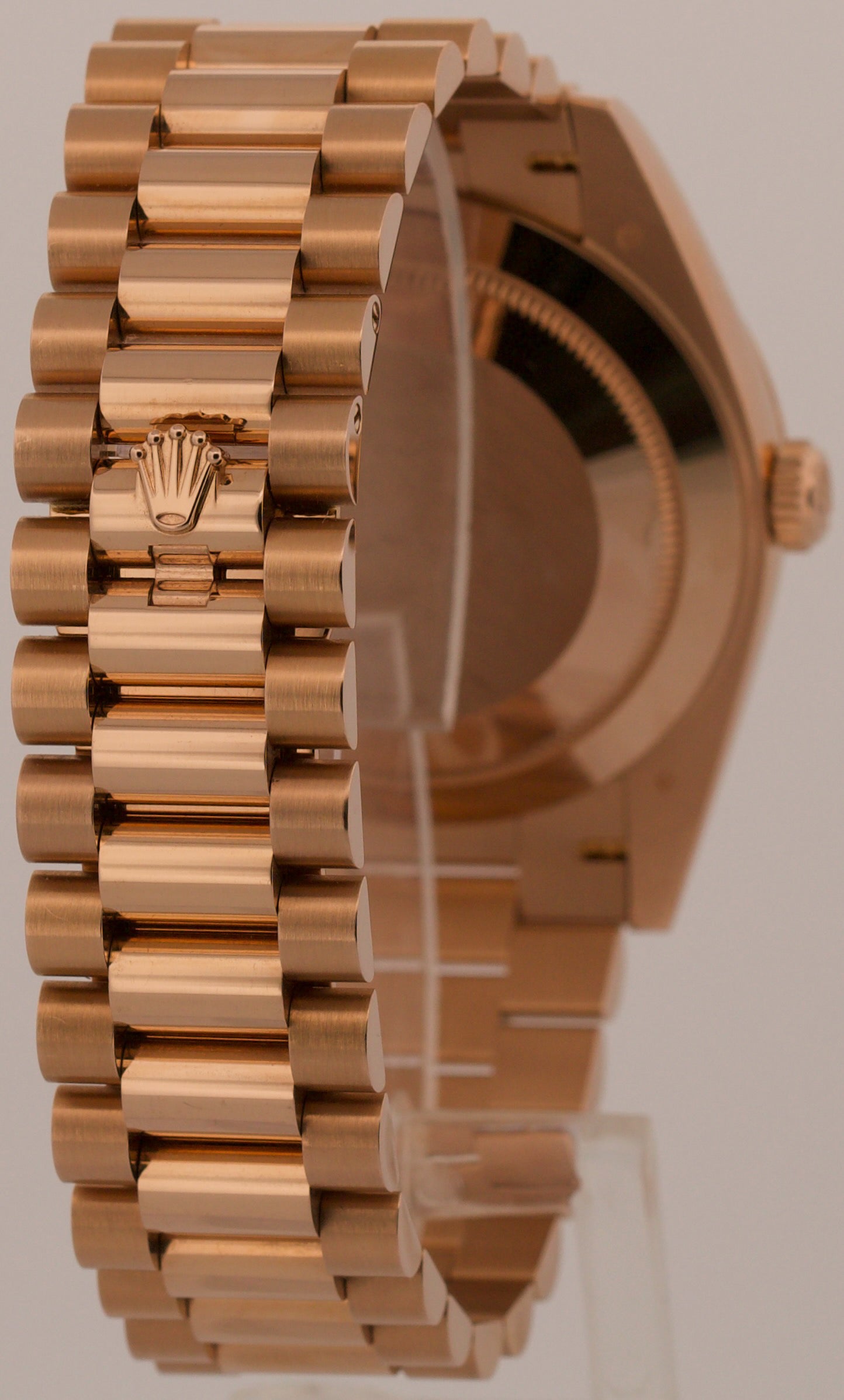 2024 Rolex Day-Date 228235 Slate Ombre Roman 18K Rose Gold 40mm Watch Box Papers