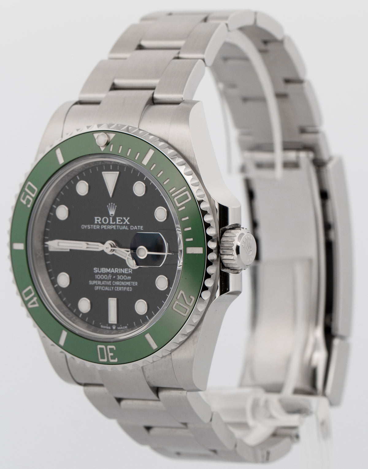 2026 Rolex Submariner Date 126610 LV Kermit Green Steel 41mm Watch Box Papers