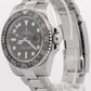 2016 PAPERS Rolex GMT-Master II BLACK Stainless Steel Ceramic 40mm 116710 LN BOX