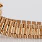 Ladies Rolex DateJust President BLUE ROMAN 18K Yellow Gold 26mm 69178 Watch