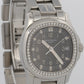 Patek Philippe Aquanaut 36mm BLACK Steel Automatic DIAMOND 5066/1A-010 Watch