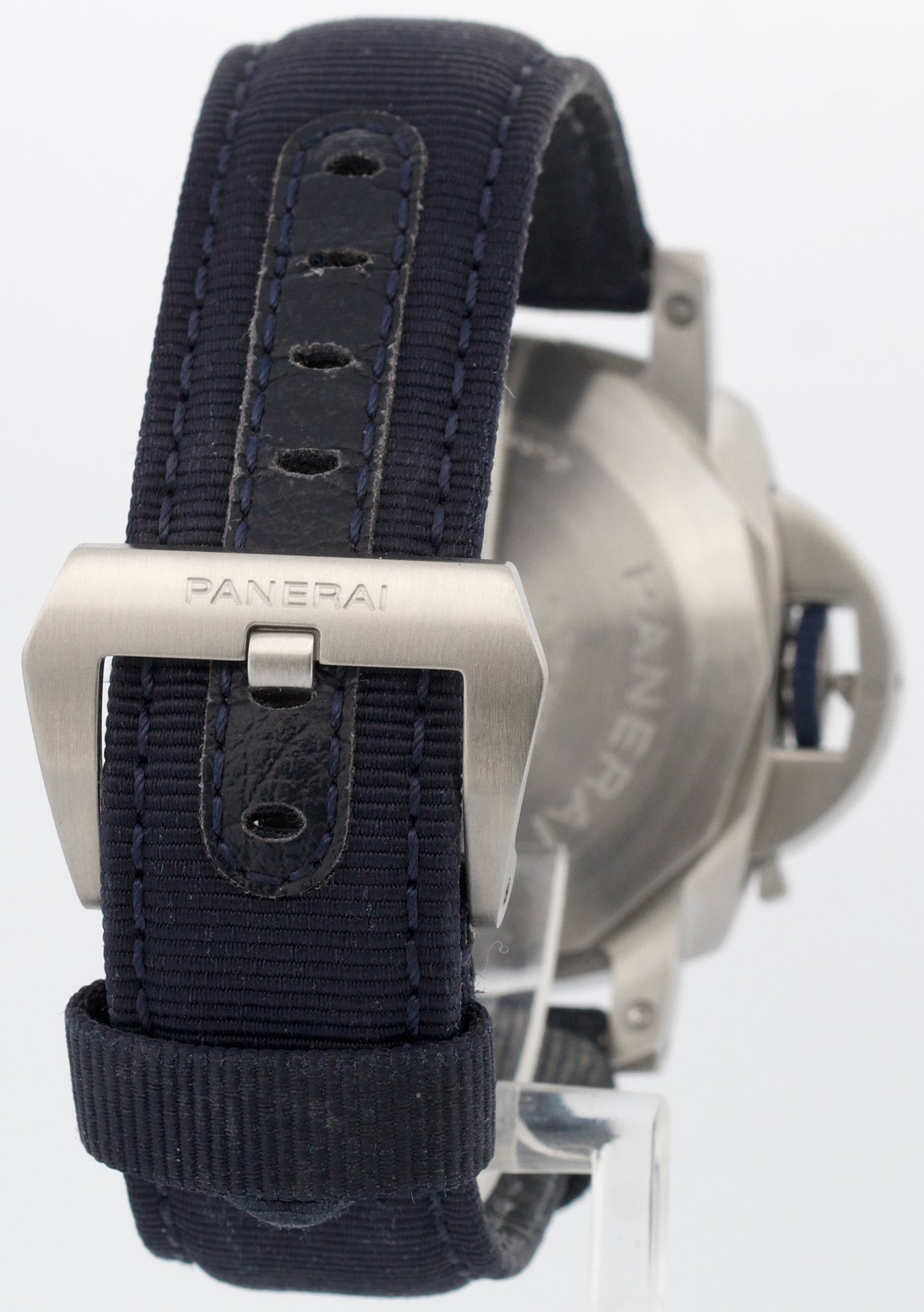 2022 PAPERS Panerai Luminor Marina BLU PROFONDO e-Steel Blue 44mm PAM01157 BOX