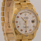PAPERS Rolex Day-Date President MOP RUBY 18K Gold DIAMOND BARK 36mm 18308 BOX