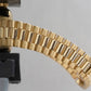 Ladies Rolex DateJust President BLUE ROMAN 18K Yellow Gold 26mm 69178 Watch