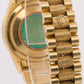 PAPERS Rolex Day-Date President MOP RUBY 18K Gold DIAMOND BARK 36mm 18308 BOX