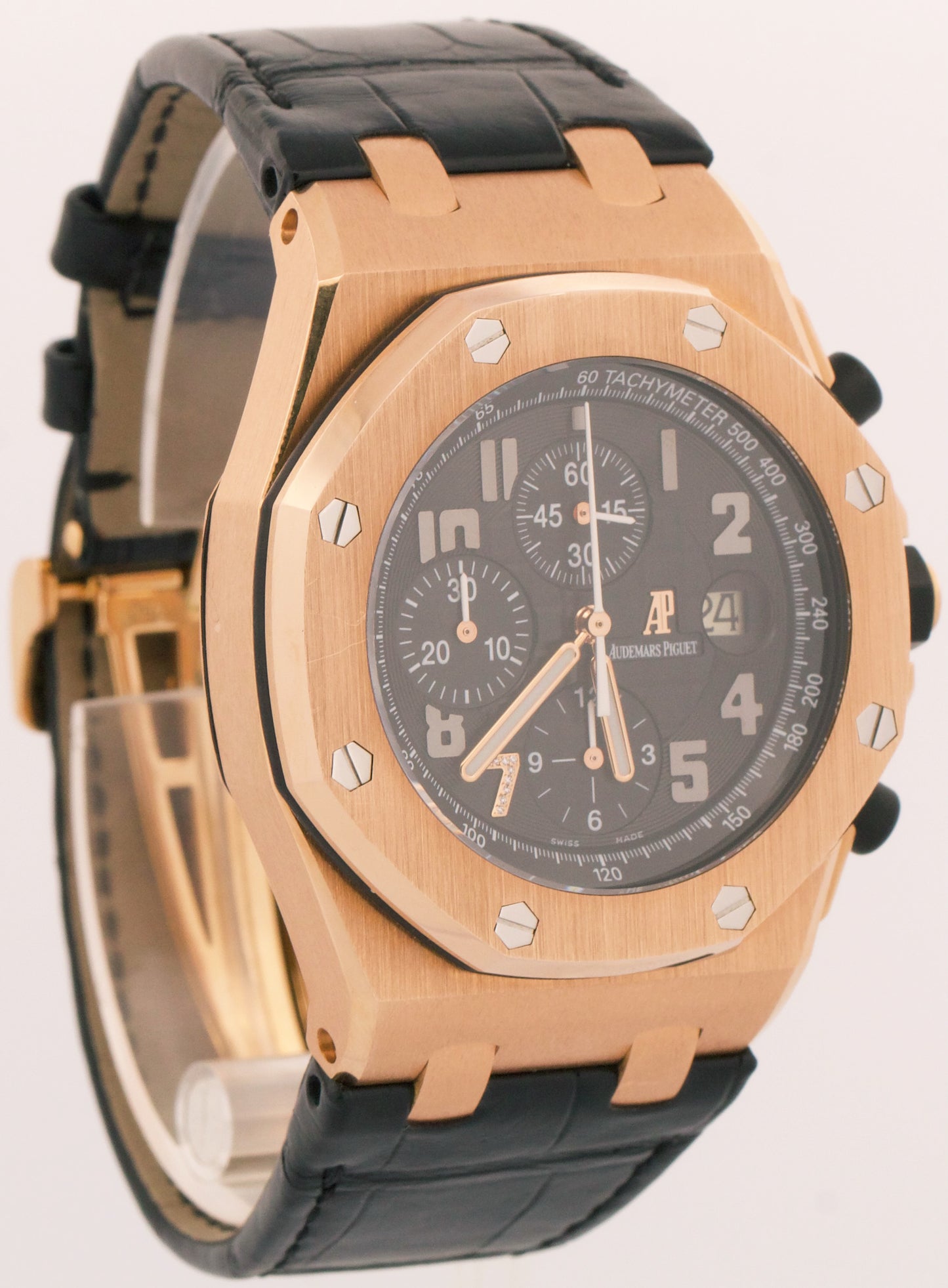 EXTRACTS Audemars Piguet Royal Oak Offshore GINZA 18K Gold DIAMOND 42mm 26180OR