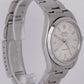 UNPOLISHED PAPERS 1999 Rolex Oyster Perpetual Air-King 34mm Silver 14000 B+P