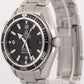 PAPERS Omega Seamaster Planet Ocean BLACK Steel 42mm 2201.50.00 Watch BOX