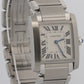 Ladies Cartier Tank Francaise 25mm IVORY WHITE Roman Quartz Steel WSTA0005 3751