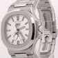 2016 PAPERS Patek Philippe Nautilus Moonphase WHITE Steel 40.5mm 5726/1A-010 BOX