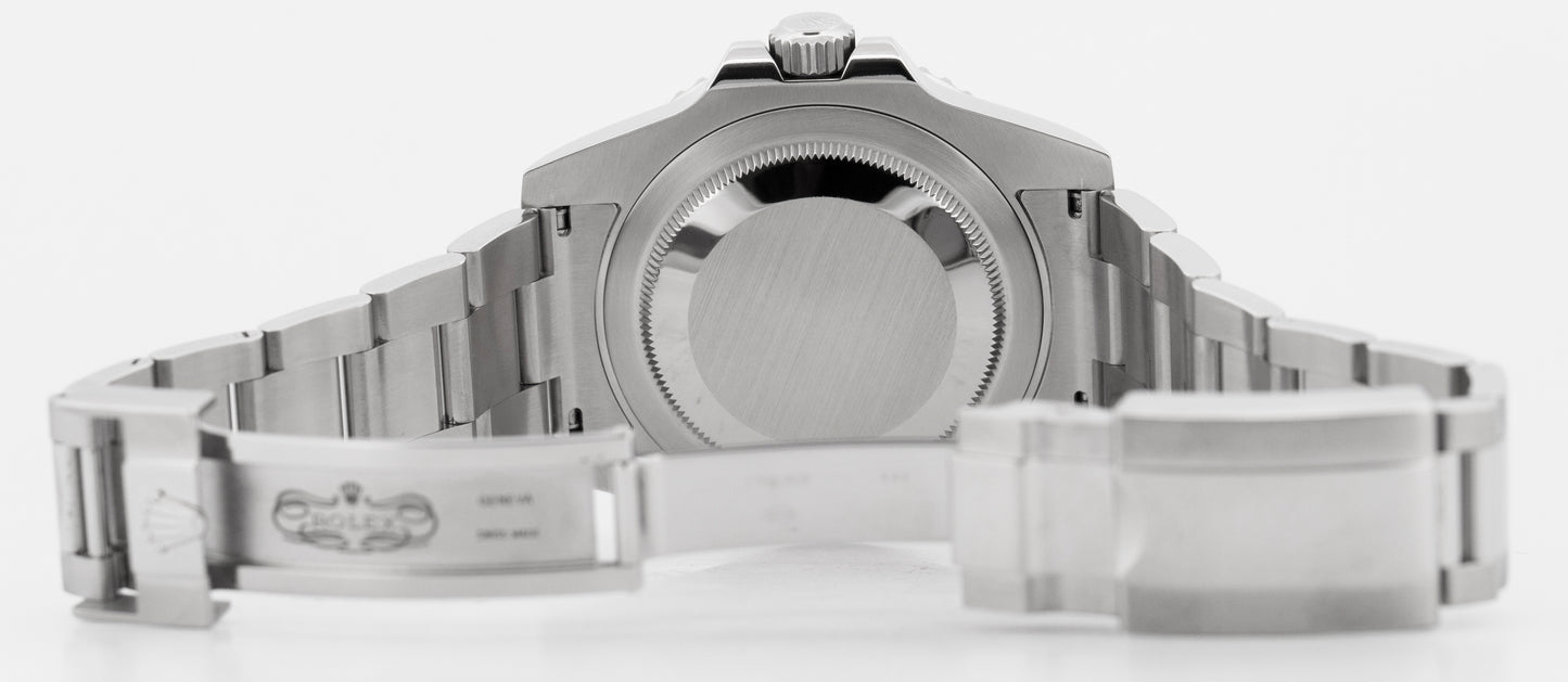 2015 PAPERS Rolex GMT-Master II BATMAN Blue Steel Ceramic 40mm 116710 BLNR BOX