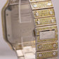 Cartier Santos 39.8mm YELLOW PAVE DIAMOND Roman Automatic Steel 4072 Watch