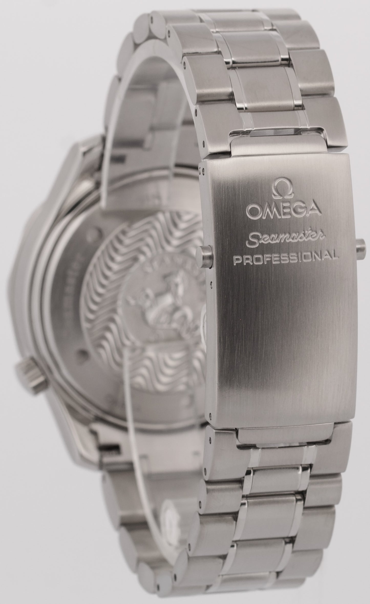 2005 PAPERS Omega Seamaster Diver 300M SILVER Steel 41.5mm 2589.30.00 Watch BOX