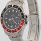 1993 Rolex GMT-Master II 40mm COKE Red Black Stainless Steel Oyster 16710 Watch