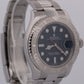2013 PAPERS Rolex Yacht-Master BLUE Platinum Stainless Steel 40mm 116622 BOX