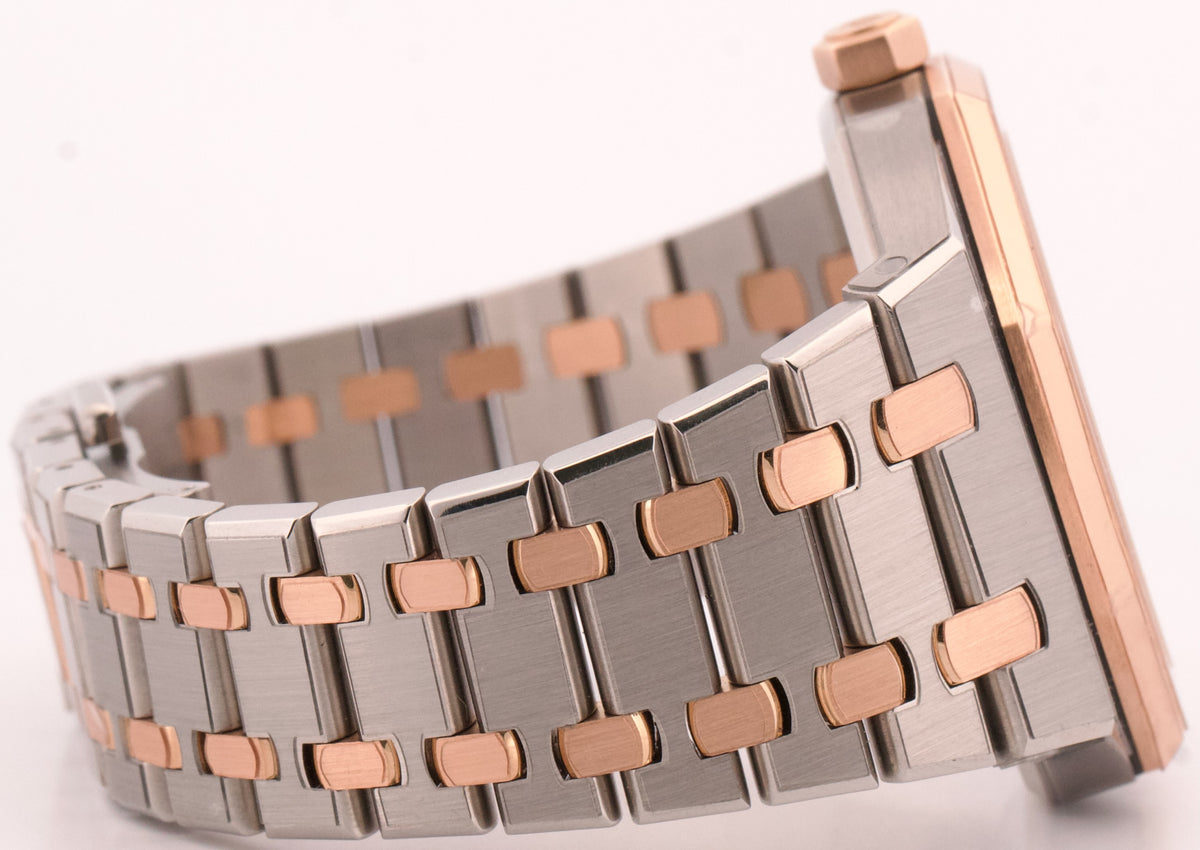 Audemars Piguet Royal Oak WHITE Steel 18K Gold 41mm 15400SR.OO.1220SR.01