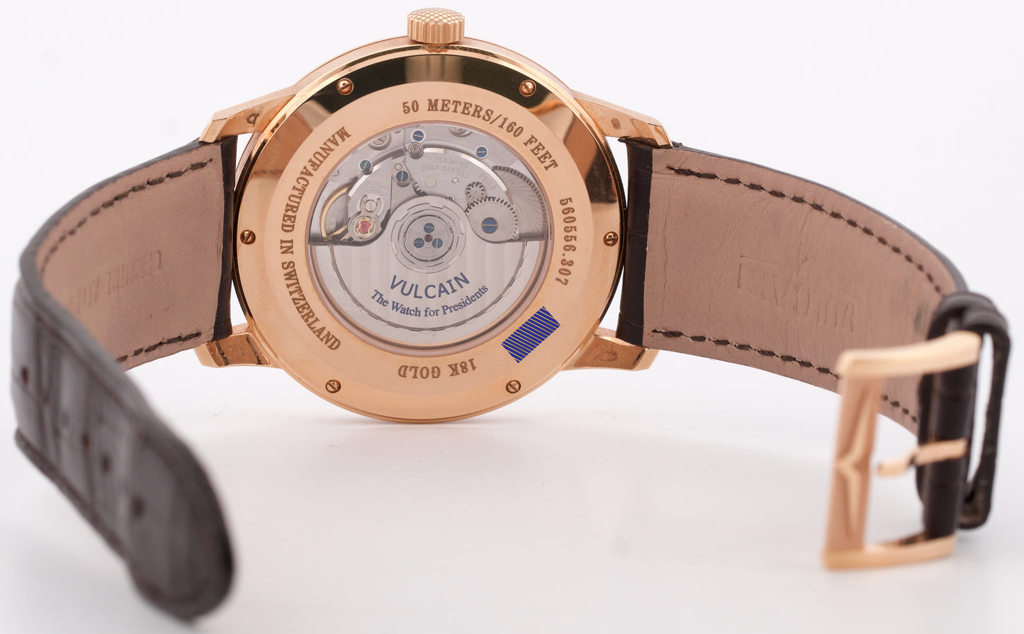 2021 PAPERS Valcain 50's President Classic 42mm SILVER 18K Gold 560556.307L BOX
