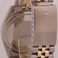 VINTAGE Rolex DateJust PURPLE 14K Gold Stainless Steel JUBILEE 36mm 16000 Watch
