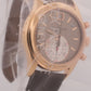 2026 SERVICE PAPERS Patek Philippe Annual Calendar GRAY 40mm 18K Gold 5960R BOX