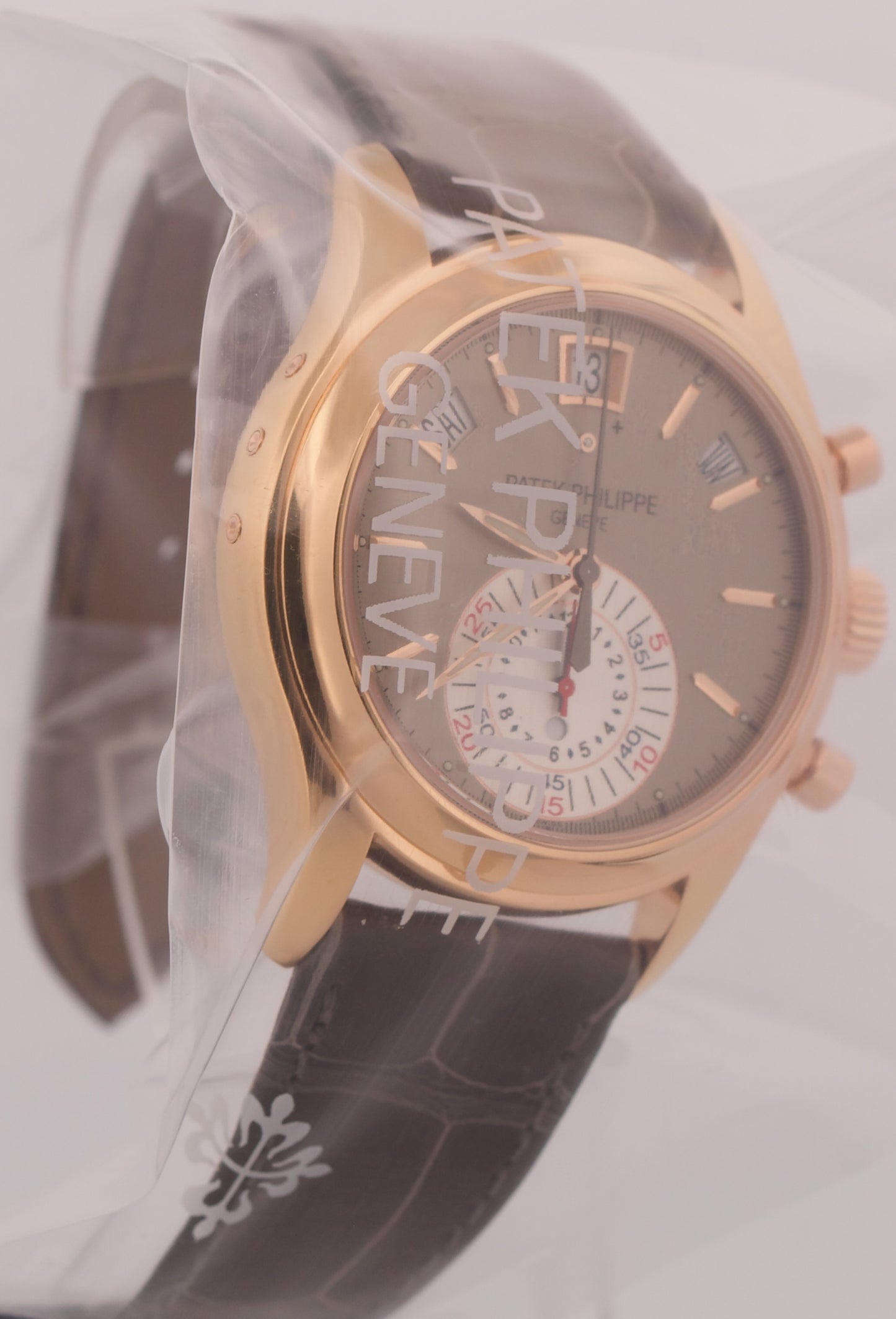 2026 SERVICE PAPERS Patek Philippe Annual Calendar GRAY 40mm 18K Gold 5960R BOX