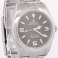 Rolex Explorer I BLACK Stainless Steel 39mm 3-6-9 MK1 Automatic Watch 214270