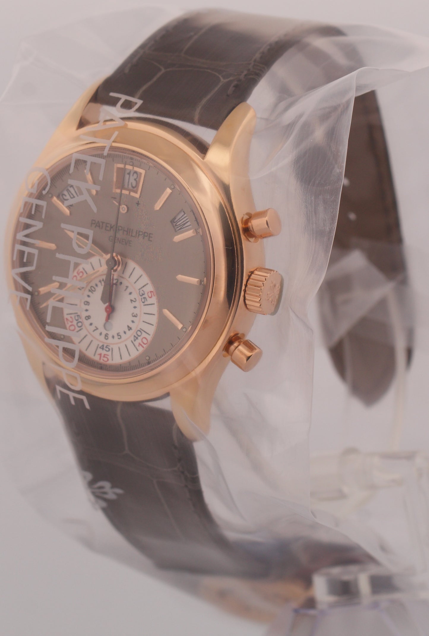 2026 SERVICE PAPERS Patek Philippe Annual Calendar GRAY 40mm 18K Gold 5960R BOX