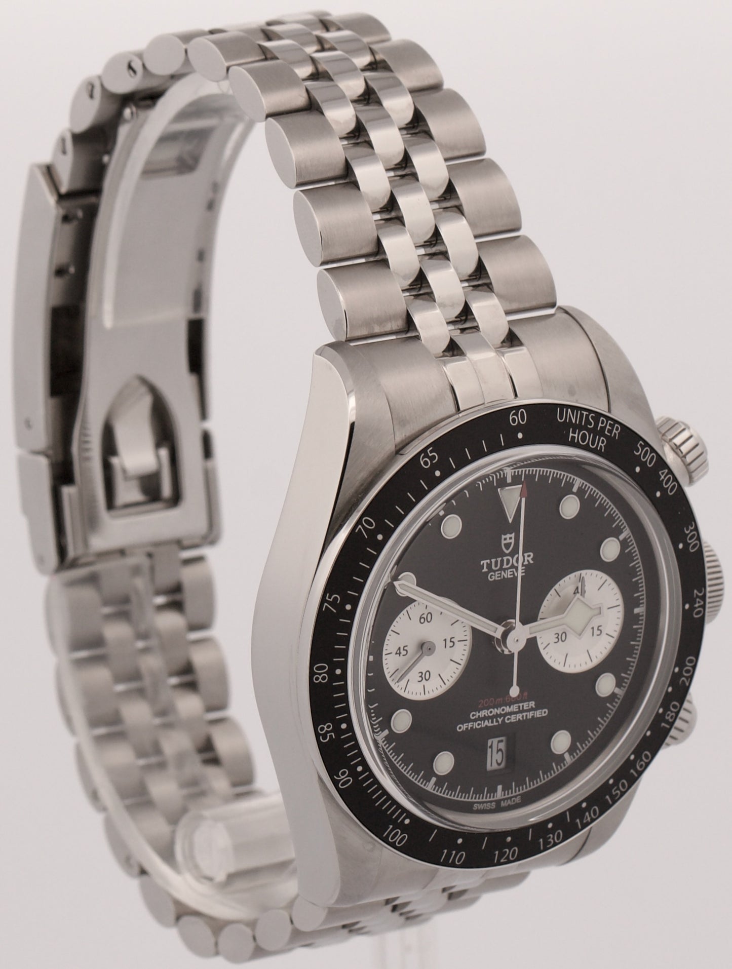 2025 Tudor Black Bay Chrono 79360N Black Steel Jubilee 41mm Watch Box Papers