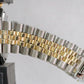 VINTAGE Rolex DateJust PURPLE 14K Gold Stainless Steel JUBILEE 36mm 16000 Watch