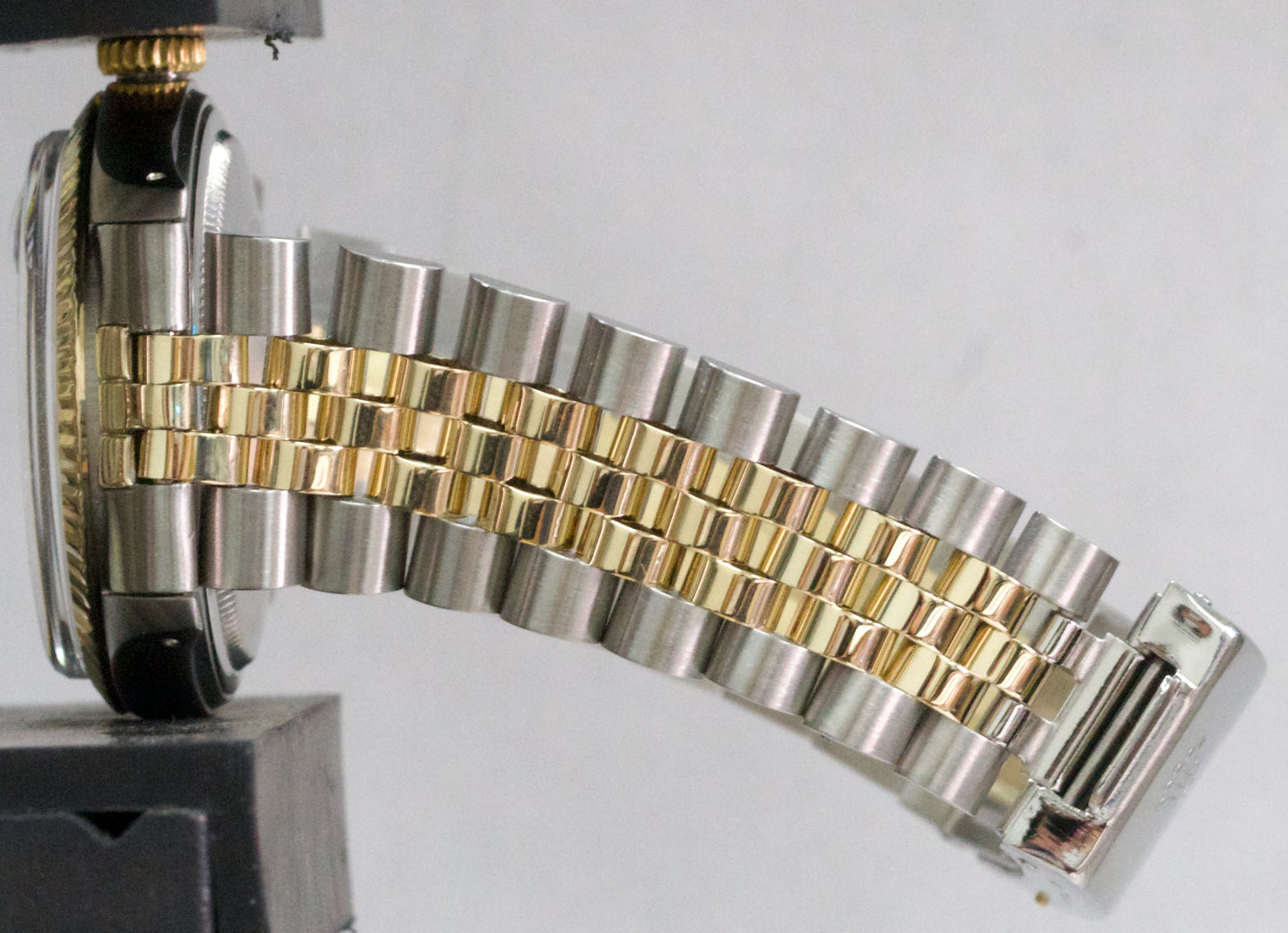 VINTAGE Rolex DateJust PURPLE 14K Gold Stainless Steel JUBILEE 36mm 16000 Watch