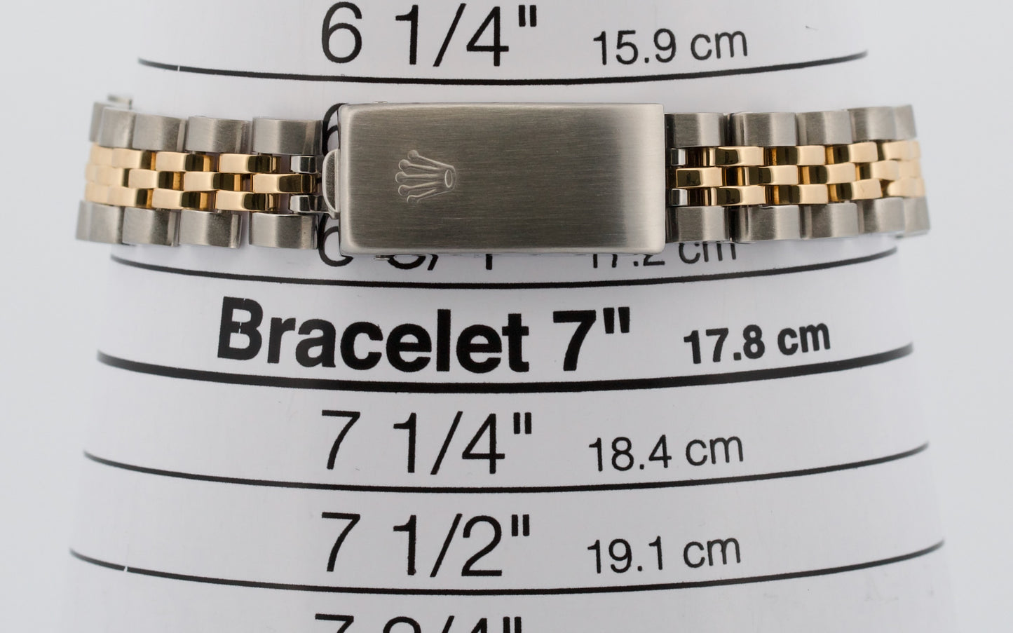 Ladies Rolex DateJust 26mm BLUE 18K Yellow Gold Steel Fluted JUBILEE 69173 Watch