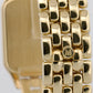Ladies Movado Panthere WHITE ROMAN 14K Yellow Gold Quartz 29mm 74E19670 Watch