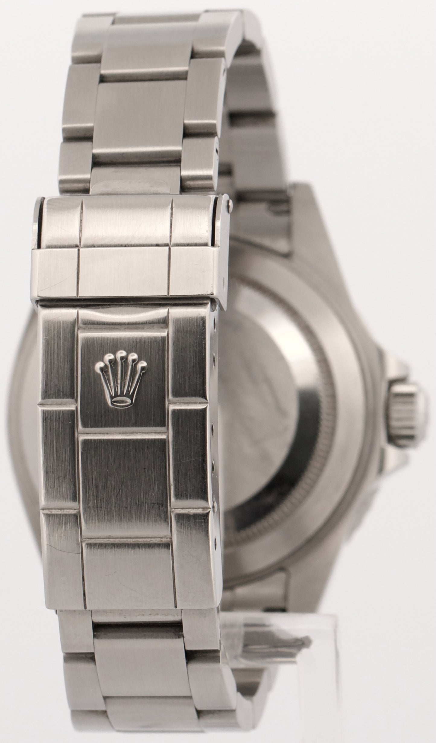 UNPOLISHED Rolex Submariner Date BLACK Stainless Steel 40mm Oyster Watch 16610