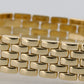 Ladies Movado Panthere WHITE ROMAN 14K Yellow Gold Quartz 29mm 74E19670 Watch