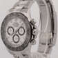 NOS 2021 PAPERS Rolex Daytona PANDA White Steel CERAMIC 40mm 116500 LN BOX
