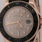 2019 PAPERS Rolex Yacht-Master PAVE DIAMOND 18K Gold Oysterflex 37mm 268655 BOX