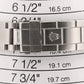 UNPOLISHED Rolex Submariner Date BLACK Stainless Steel 40mm Oyster Watch 16610