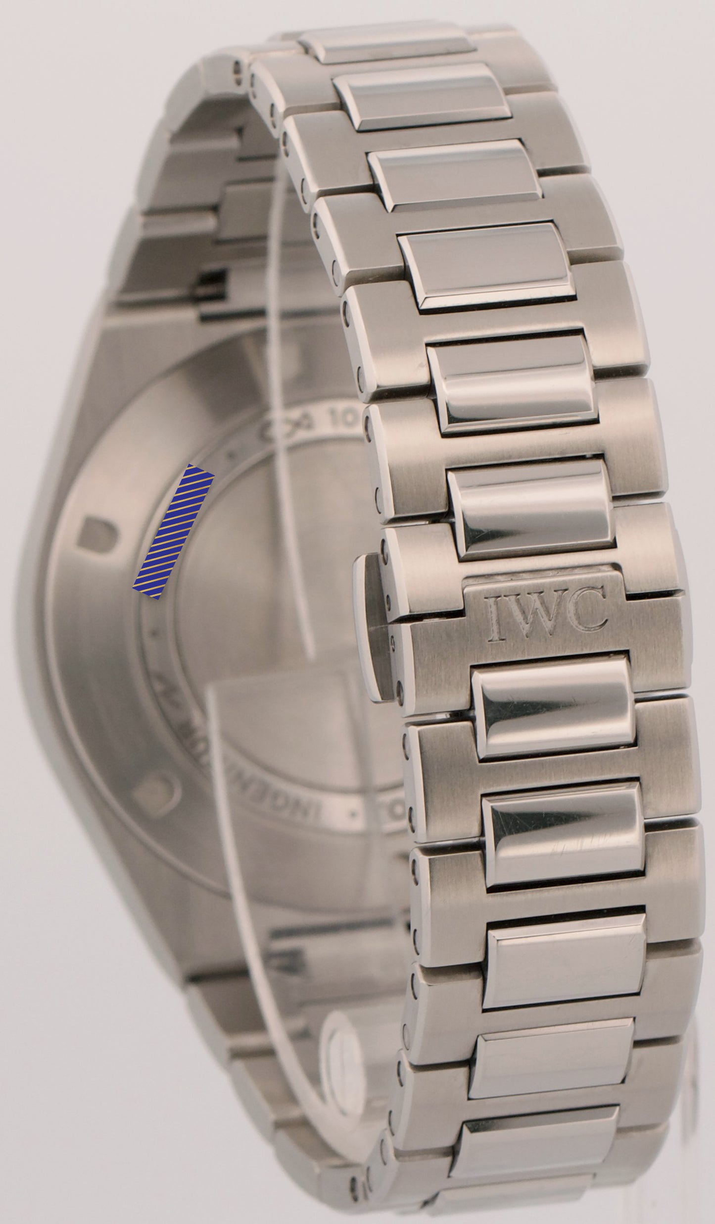 Unpolished 2024 IWC Ingenieur IW328903 Stainless Steel Aqua Teal 40mm Box Papers