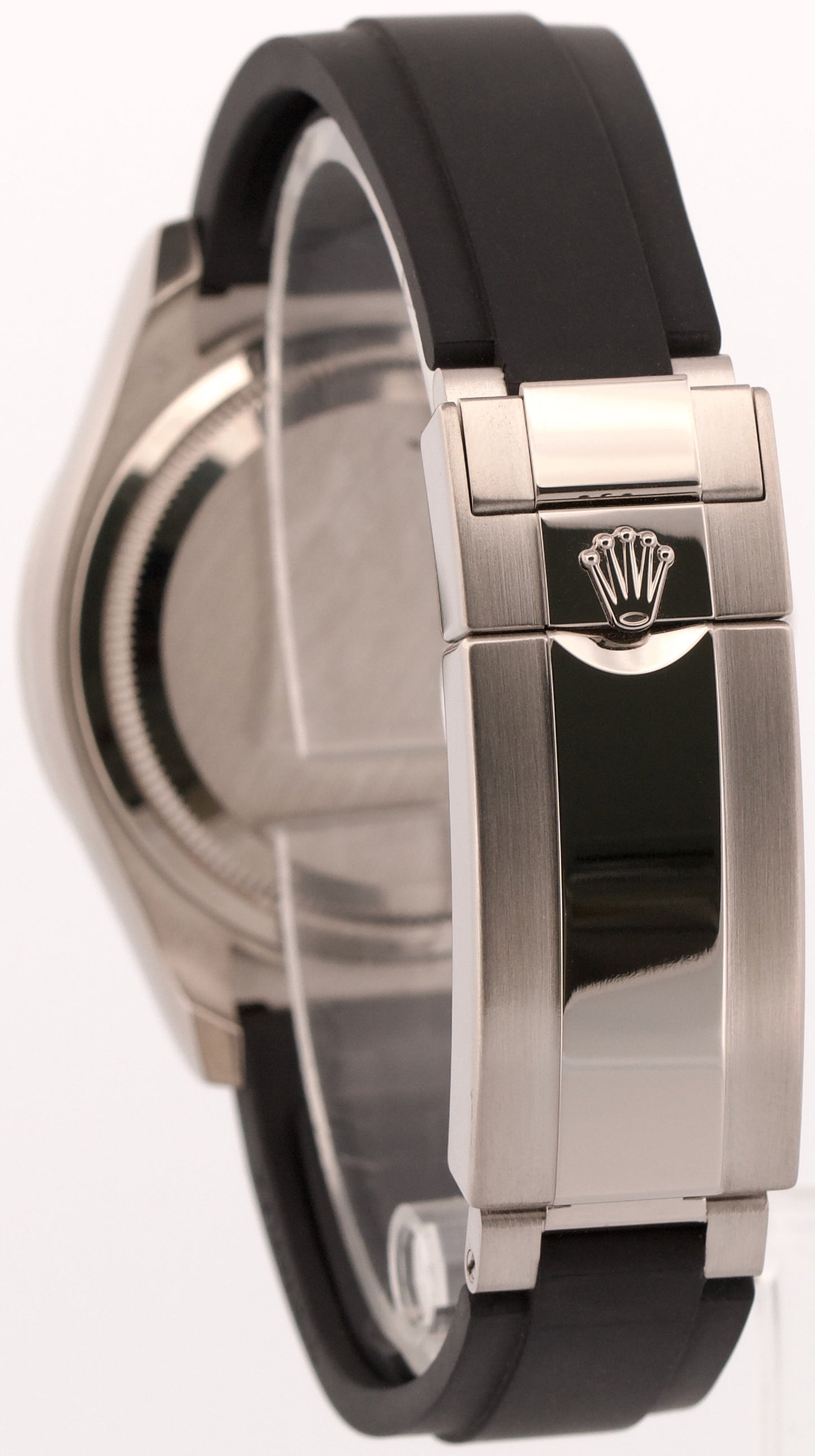 2025 Rolex Daytona 126519 LN Black Diamond 18K Gold Oysterflex Watch Box Papers