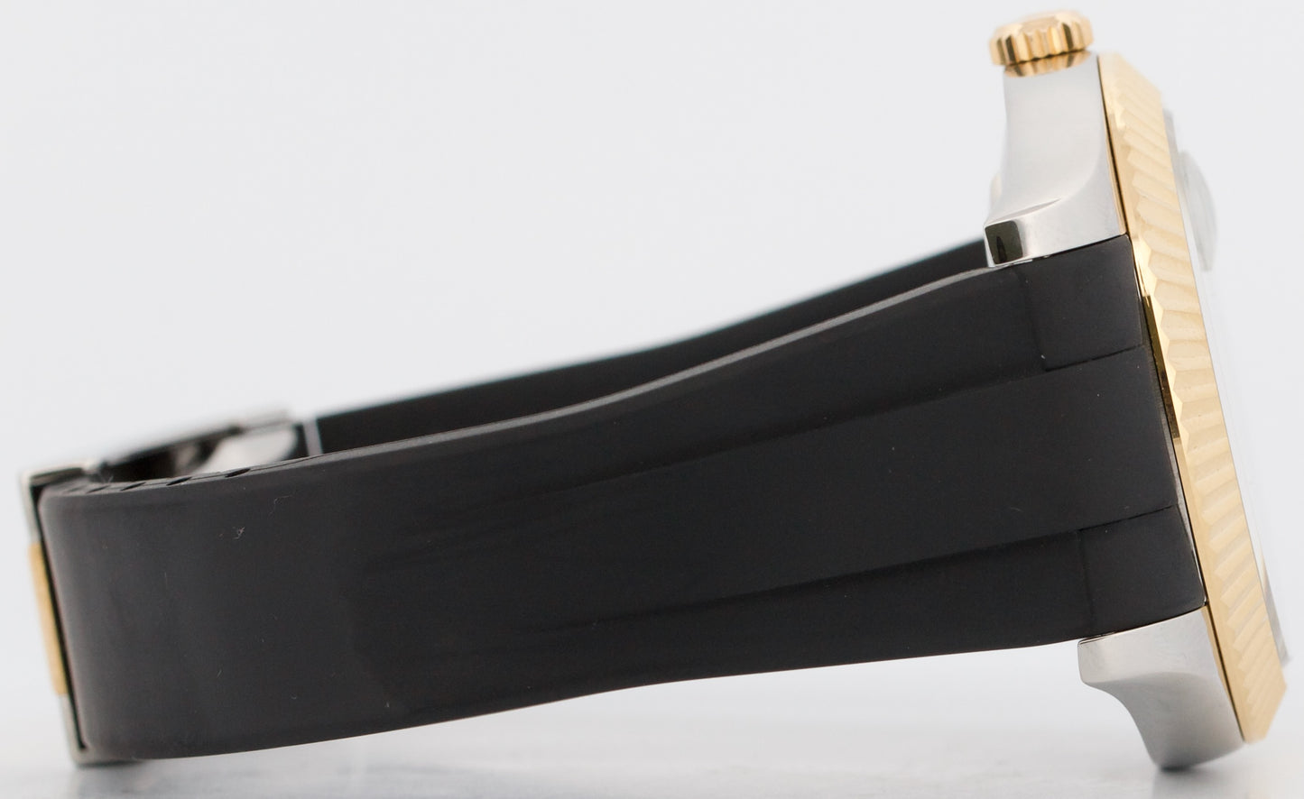 Rolex Datejust II 2 MATTE BLACK ROMAN 18K Yellow Gold Steel 41mm 116333 BOX