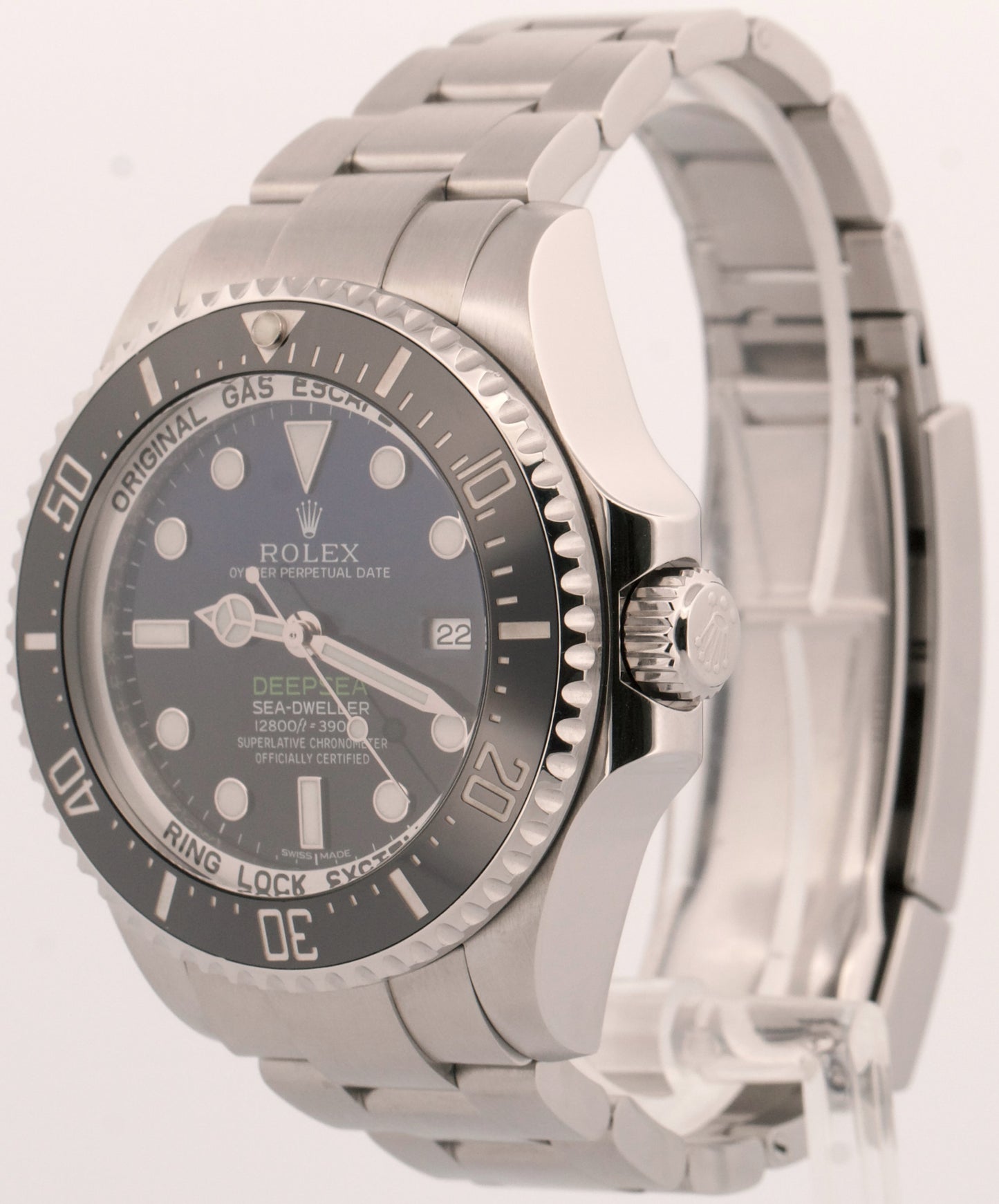 Rolex Sea-Dweller Deepsea CAMERON Blue Black Stainless Steel CERAMIC 44mm 116660
