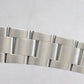 1996 Ladies Rolex DateJust BLACK ARABIC JUBILEE 31mm No-Holes Steel Watch 68240