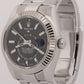 2017 Rolex Sky-Dweller 326934 Black 42mm Stainless Oyster 18K Gold Box Papers