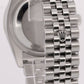 Rolex DateJust 36mm RED ROULETTE Black 18K DIAMOND Steel SUPER JUBILEE 116234