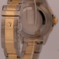 Rolex Submariner Date BLUE Two-Tone 18K GOLD BUCKLE Steel 40mm 16613 Watch